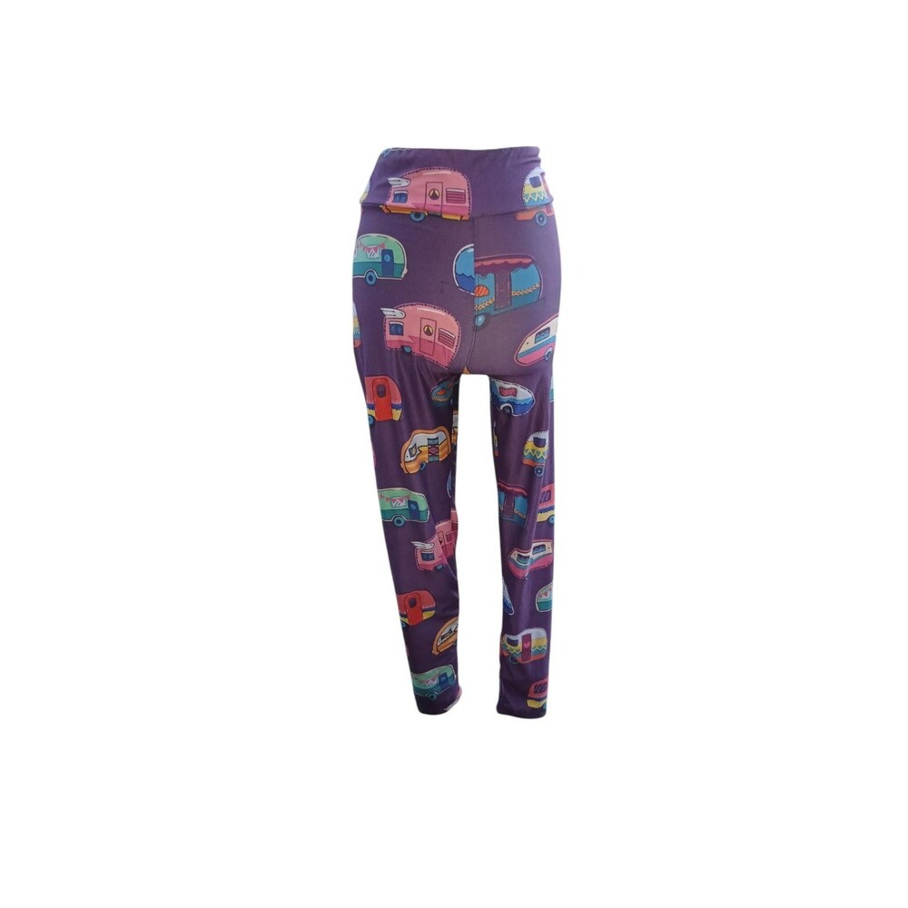 Fabulegs Happy Camper Retro Campers One Size Women's Leggings